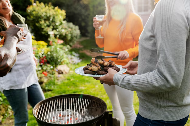 making barbecue